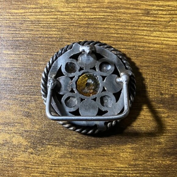 Handcrafted Forty Four Remington Magnum Shell Belt Buckle Stainless Steel - Picture 4 of 5